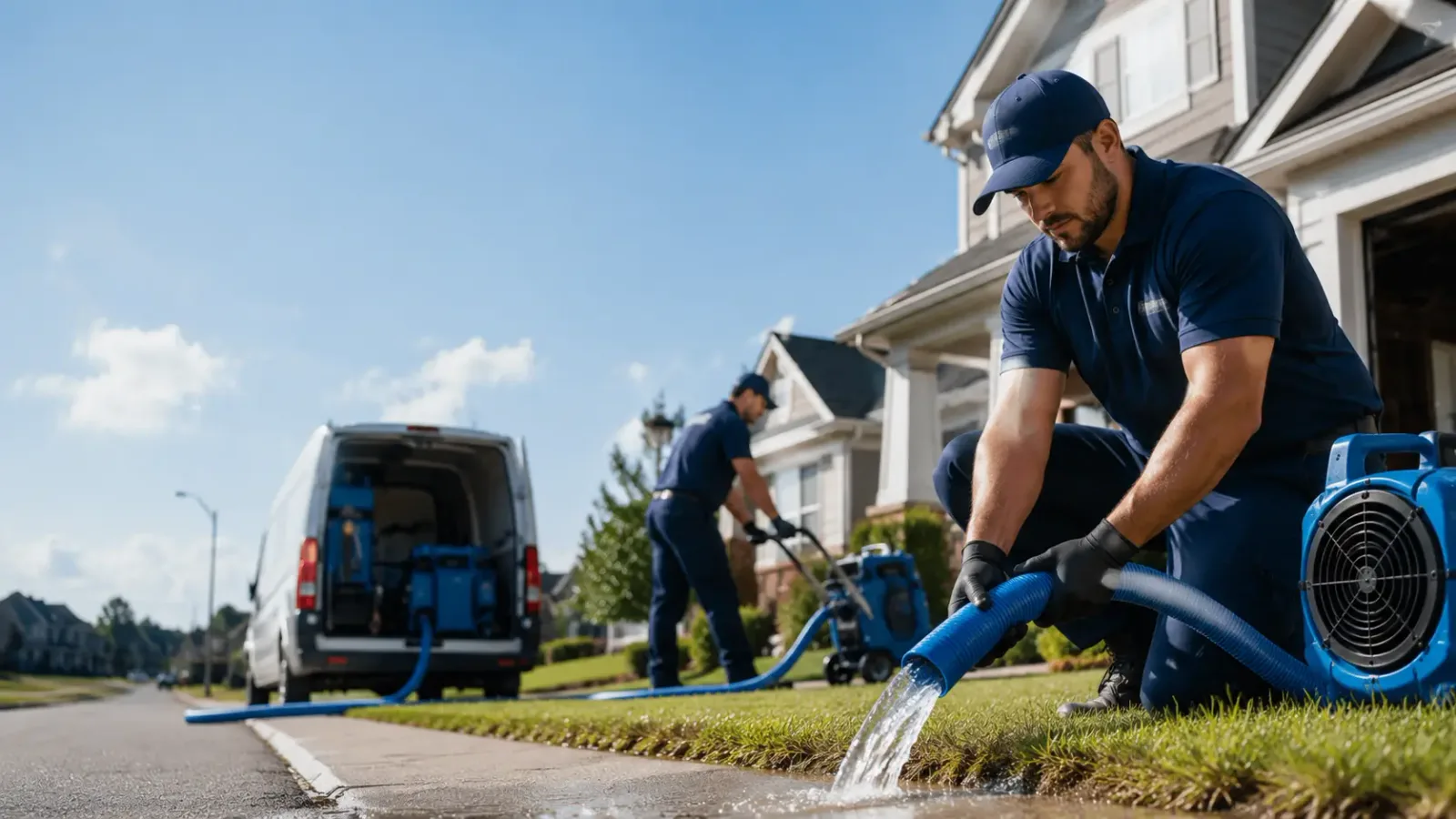 Flood Damage Restoration in Lapaz, IN